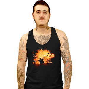 Daily_Deal_Shirts Tank Top, Unisex / Small / Black Super Dragon Evolution