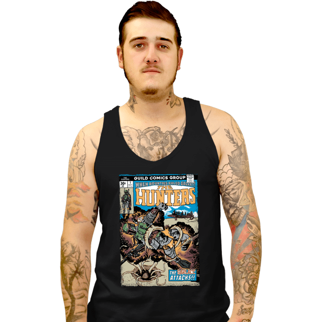 Daily_Deal_Shirts Tank Top, Unisex / Small / Black The Hunters