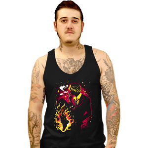 Daily_Deal_Shirts Tank Top, Unisex / Small / Black Diable Jambe