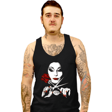 Load image into Gallery viewer, Secret_Shirts Tank Top, Unisex / Small / Black Morticia
