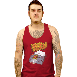 Shirts Tank Top, Unisex / Small / Red Doomsday Cat