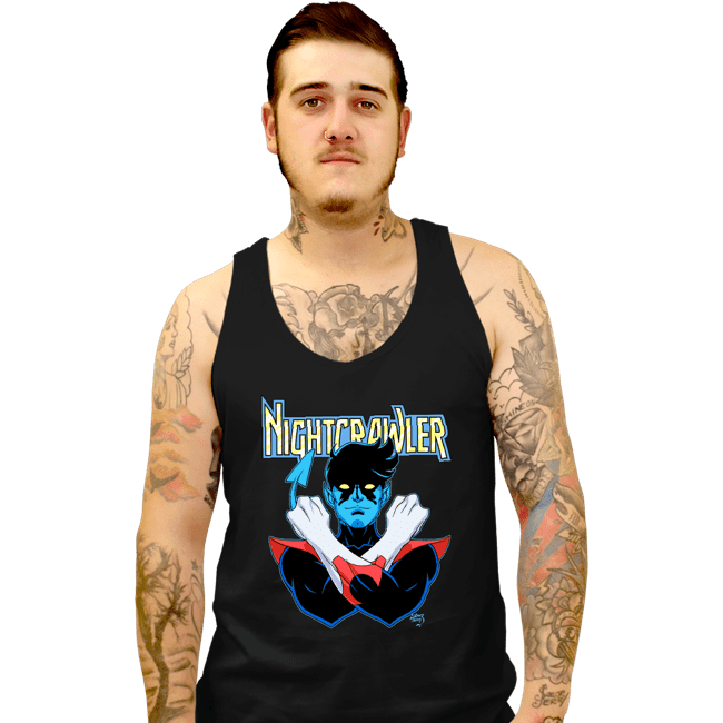 Daily_Deal_Shirts Tank Top, Unisex / Small / Black Nightcrawler 97