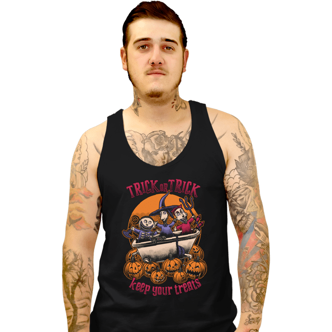 Daily_Deal_Shirts Tank Top, Unisex / Small / Black Keep Your Treats!