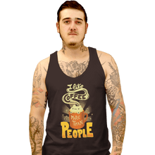 Load image into Gallery viewer, Shirts Tank Top, Unisex / Small / Black I Like Coffee
