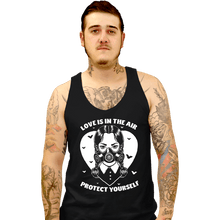 Load image into Gallery viewer, Daily_Deal_Shirts Tank Top, Unisex / Small / Black Love Is In The Air
