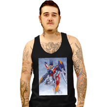 Load image into Gallery viewer, Secret_Shirts Tank Top, Unisex / Small / Black Wing Zero Painting
