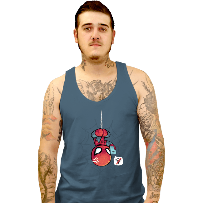 Secret_Shirts Tank Top, Unisex / Small / Indigo Blue Can't Get On The Web
