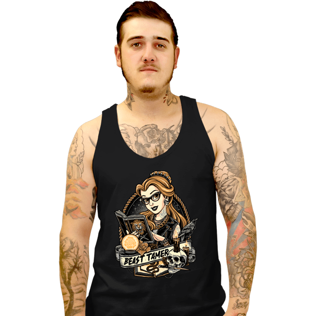 Daily_Deal_Shirts Tank Top, Unisex / Small / Black Beast Tamer