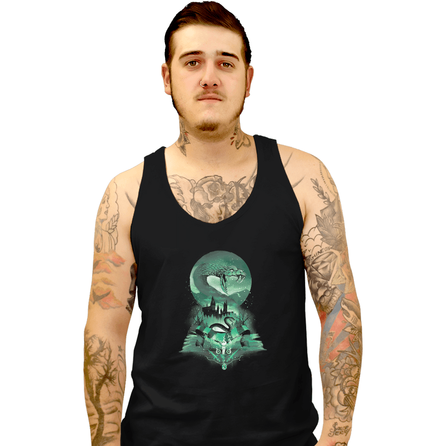Shirts Tank Top, Unisex / Small / Black House Of Slytherin
