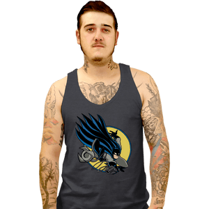 Daily_Deal_Shirts Tank Top, Unisex / Small / Dark Heather Bat 300