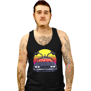 Secret_Shirts Tank Top, Unisex / Small / Black 80s Outatime