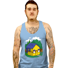 Load image into Gallery viewer, Secret_Shirts Tank Top, Unisex / Small / Powder Blue Mil HOUSE
