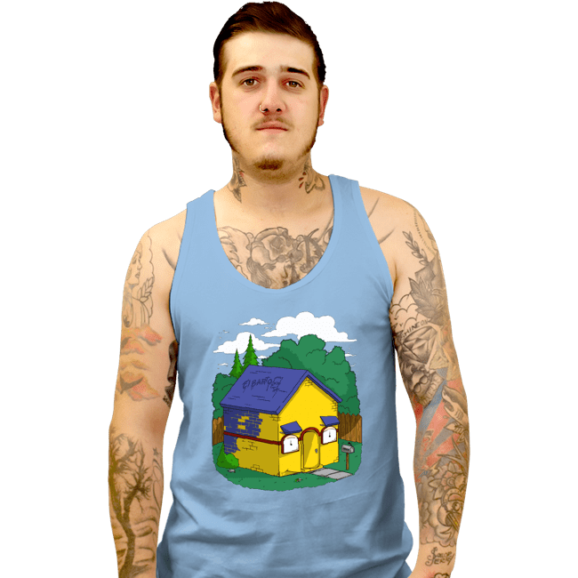 Secret_Shirts Tank Top, Unisex / Small / Powder Blue Mil HOUSE