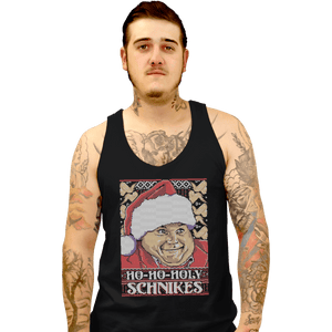 Shirts Tank Top, Unisex / Small / Black Holy Schnikes