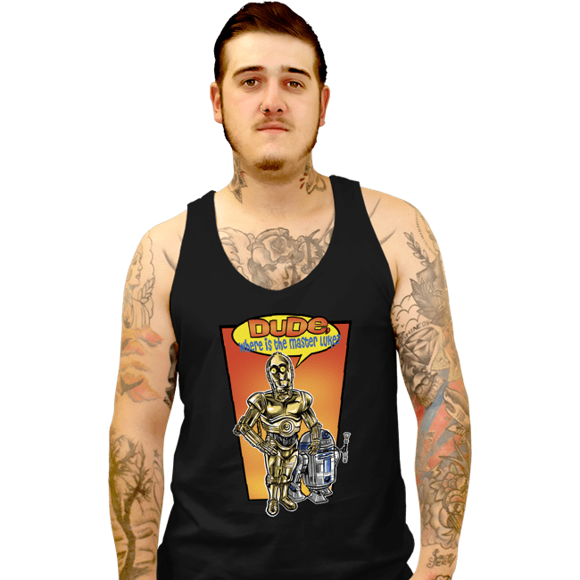 Secret_Shirts Tank Top, Unisex / Small / Black Where is the Master Luke