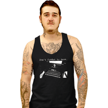 Load image into Gallery viewer, Secret_Shirts Tank Top, Unisex / Small / Black Don&#39;t Forget To Save...
