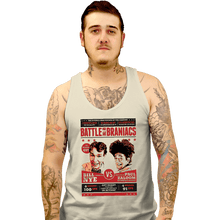 Load image into Gallery viewer, Daily_Deal_Shirts Tank Top, Unisex / Small / White Battle Of The Braniacs
