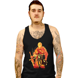 Daily_Deal_Shirts Tank Top, Unisex / Small / Black Flames Of Fates