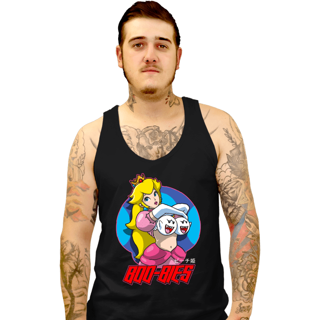 Secret_Shirts Tank Top, Unisex / Small / Black BoooBies