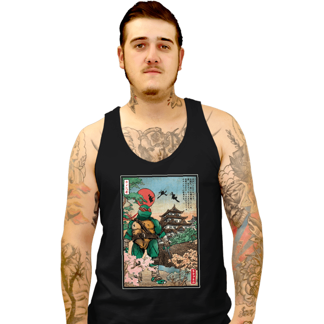 Daily_Deal_Shirts Tank Top, Unisex / Small / Black Twin Sai in Japan