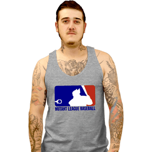 Shirts Tank Top, Unisex / Small / Sports Grey Mutant League Baseball