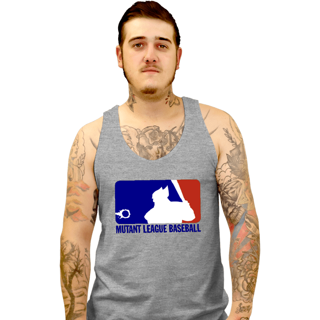 Shirts Tank Top, Unisex / Small / Sports Grey Mutant League Baseball