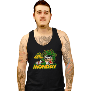 Shirts Tank Top, Unisex / Small / Black Manic Monday