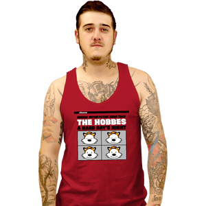 Daily_Deal_Shirts Tank Top, Unisex / Small / Red The Hobbes Album