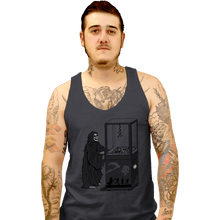 Load image into Gallery viewer, Shirts Tank Top, Unisex / Small / Dark Heather Death Is Random
