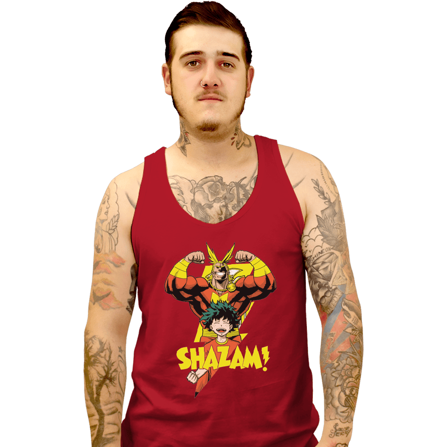 Shirts Tank Top, Unisex / Small / Red SHAZAM