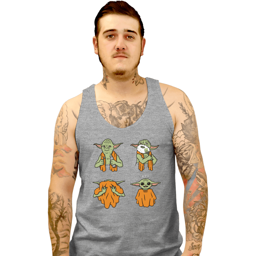 Shirts Tank Top, Unisex / Small / Sports Grey Shaving Meme