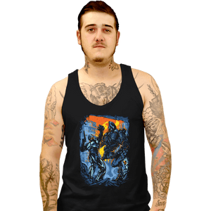 Secret_Shirts Tank Top, Unisex / Small / Black Robocop VS Robocain