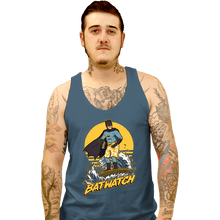 Load image into Gallery viewer, Daily_Deal_Shirts Tank Top, Unisex / Small / Indigo Blue Batwatch
