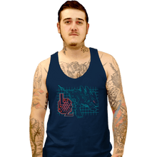 Load image into Gallery viewer, Secret_Shirts Tank Top, Unisex / Small / Navy Liger
