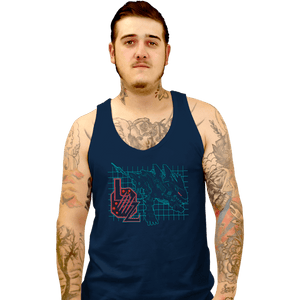 Secret_Shirts Tank Top, Unisex / Small / Navy Liger