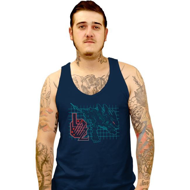 Secret_Shirts Tank Top, Unisex / Small / Navy Liger