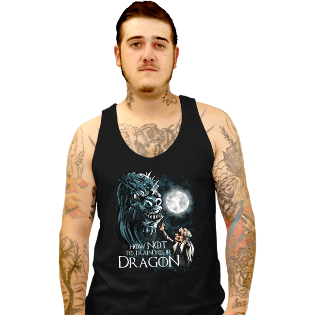 Daily_Deal_Shirts Tank Top, Unisex / Small / Black How Not To Train Your Dragon