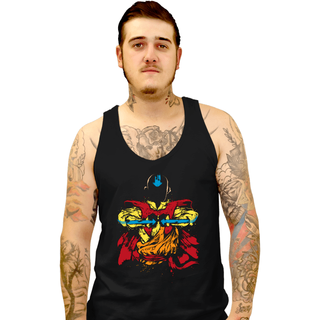 Shirts Tank Top, Unisex / Small / Black The Air Nomad Monk