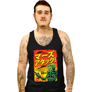 Shirts Tank Top, Unisex / Small / Black Mars Attacks