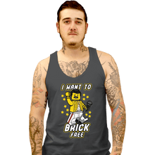 Load image into Gallery viewer, Shirts Tank Top, Unisex / Small / Charcoal I Want To Brick Free
