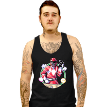 Load image into Gallery viewer, Daily_Deal_Shirts Tank Top, Unisex / Small / Black Red Ranger Dance
