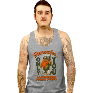 Daily_Deal_Shirts Tank Top, Unisex / Small / Sports Grey Pyre Safety