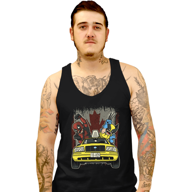 Daily_Deal_Shirts Tank Top, Unisex / Small / Black Oh! Canada!
