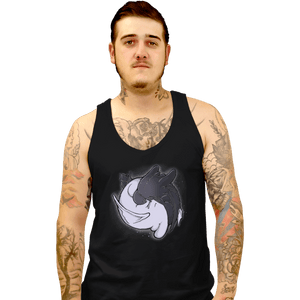 Shirts Tank Top, Unisex / Small / Black Dragon Tao