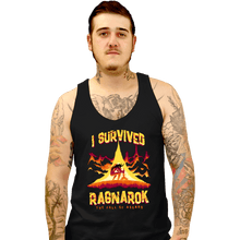 Load image into Gallery viewer, Daily_Deal_Shirts Tank Top, Unisex / Small / Black I Survived Ragnarok
