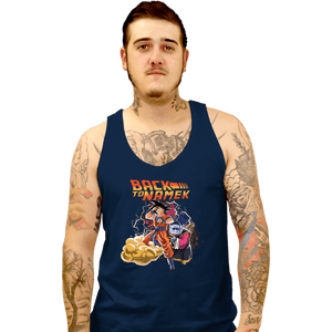 Daily_Deal_Shirts Tank Top, Unisex / Small / Navy Back To Namek