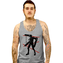 Load image into Gallery viewer, Shirts Tank Top, Unisex / Small / Sports Grey Crimson Chainsaw
