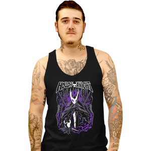 Shirts Tank Top, Unisex / Small / Black Hollowed Out