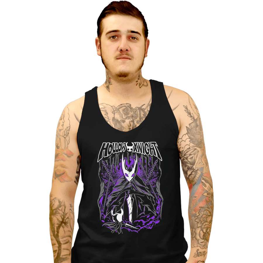 Shirts Tank Top, Unisex / Small / Black Hollowed Out