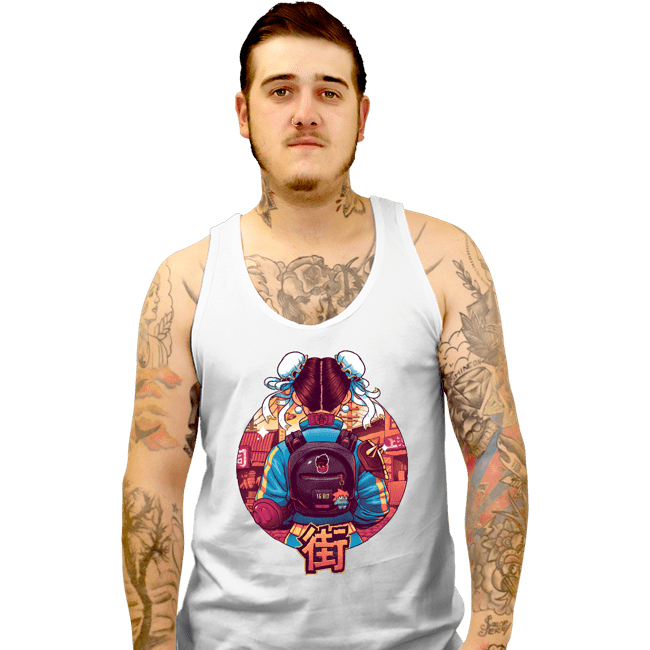 Daily_Deal_Shirts Tank Top, Unisex / Small / White Spring Fighter
